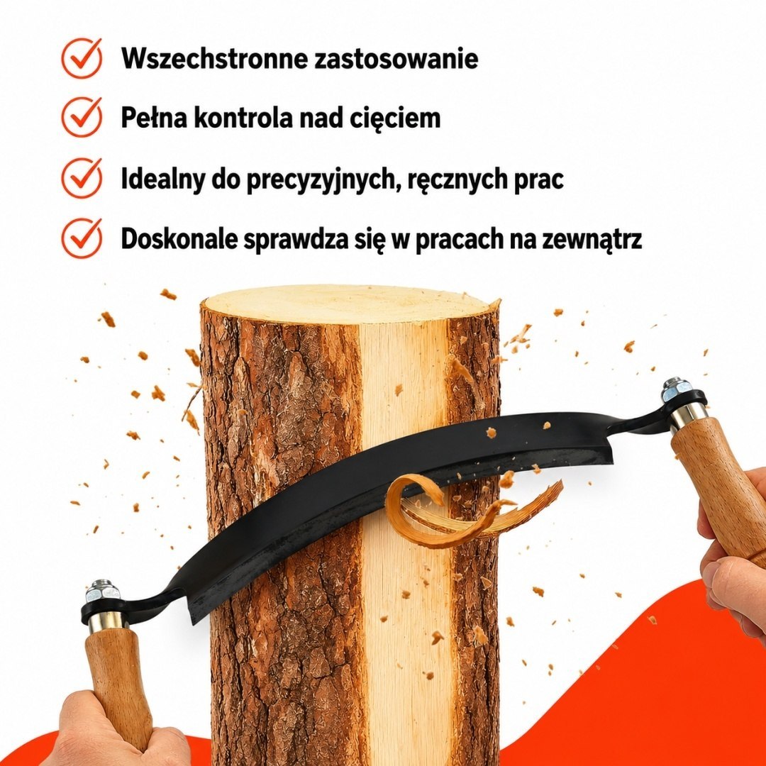 Sada tesařských nožů na dřevo 3 ks BITUXX 10'' 13'' Drawknife M19863